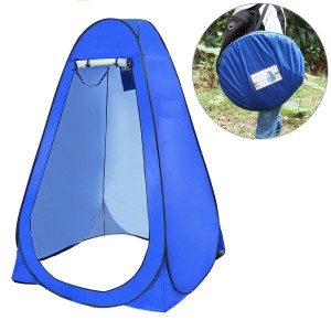 Portatif Otomatik Giyinme Duş Tuvalet Soyunma Çadırı  Çift Pencereli 120*120*190 cm