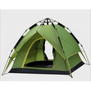 Tam Otomatik Kolay Kurulum ÇİFT KATLI 4 Kişilik Gölgelikli Çadır 230*210*140