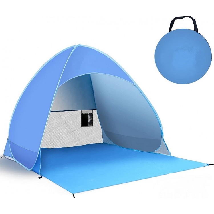 Plaj Çadırı Tam Otomatik Kurulum Gölgelik Su Geçirmez 160*140*115 Plaj Çadırı Tam Otomatik Kurulum Gölgelik Su Geçirmez 160*140*115