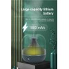 Hava Nemlendirici Buhar Makinesi Şarjlı Kablosuz Kullanım Gece Lambası 700ML. Hava Nemlendirici Buhar Makinesi Şarjlı Kablosuz Kullanım Gece Lambası 700ML.