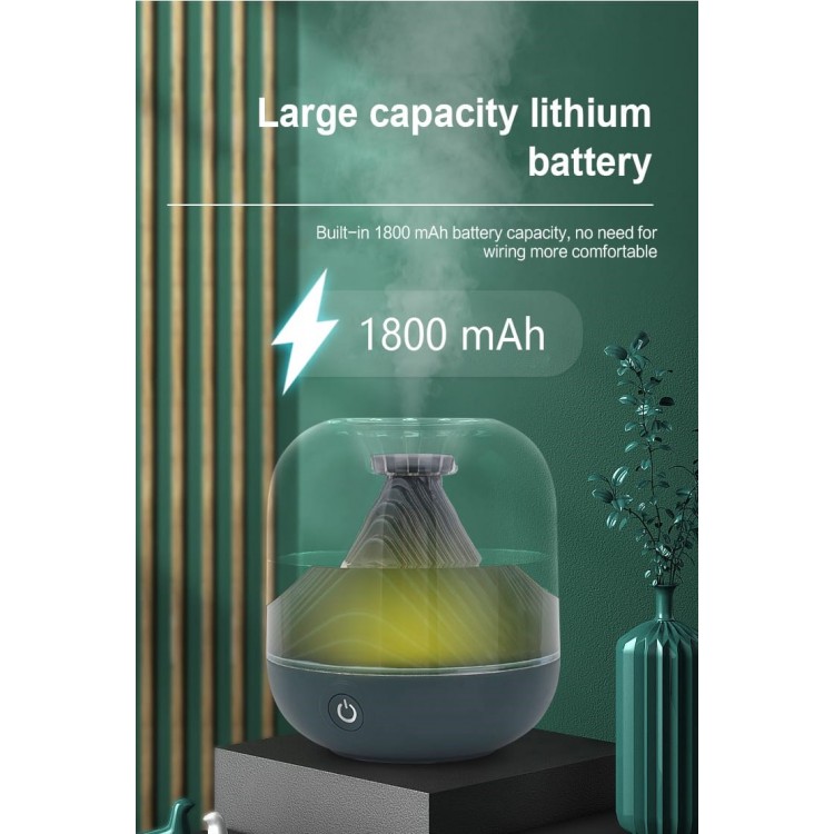 Hava Nemlendirici Buhar Makinesi Şarjlı Kablosuz Kullanım Gece Lambası 700ML. Hava Nemlendirici Buhar Makinesi Şarjlı Kablosuz Kullanım Gece Lambası 700ML.