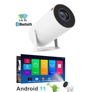 Taşınabilir  Projektör 1280 * 720P Ev Sineması Bluetooth Android 11 Akıllı Projeksiyon Wifi Taşınabilir  Projektör 1280 * 720P Ev Sineması Bluetooth Android 11 Akıllı Projeksiyon Wifi