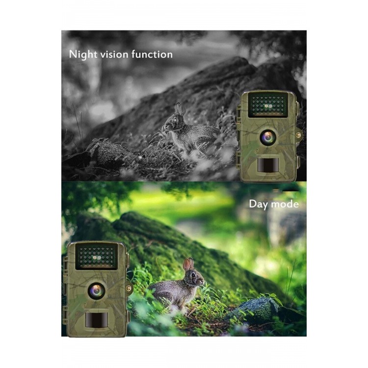 Fotokapan Vahşi Yaşam Takip Avcı Kamerası Su Geçirmez 1080p Gece Görüşlü - Harekete Duyarlı Fotokapan Vahşi Yaşam Takip Avcı Kamerası Su Geçirmez 1080p Gece Görüşlü - Harekete Duyarlı