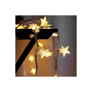 10 Metre Fişli Yıldız Peri Ip Led Işık-gün Işığı Dekoratif Led Aydınlatma-8 Mod 10 Metre Fişli Yıldız Peri Ip Led Işık-gün Işığı Dekoratif Led Aydınlatma-8 Mod