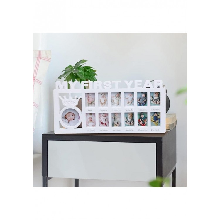 13 Bölmeli Plastik İlk Yıllar Fotoğraf Çerçevesi Bebekler 13 Bölmeli Plastik İlk Yıllar Fotoğraf Çerçevesi Bebekler