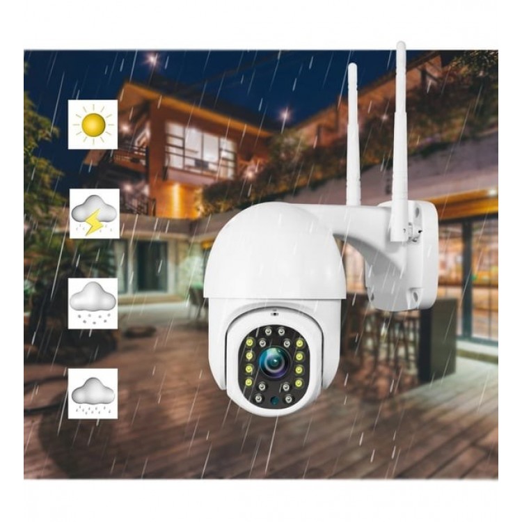 Ip Kamera Speed Dome Hareketli Dış Mekan Kamerası Full Hd Ks-518 Ip Kamera Speed Dome Hareketli Dış Mekan Kamerası Full Hd Ks-518