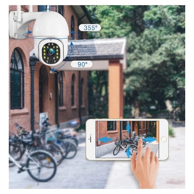 Ip Kamera Speed Dome Hareketli Dış Mekan Kamerası Full Hd Ks-518 Ip Kamera Speed Dome Hareketli Dış Mekan Kamerası Full Hd Ks-518