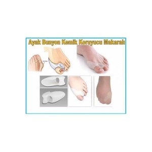 Silikon Makaralı Ayak Baş Parmak Kemik Bunyon Koruyucu Parmak Ayırıcı Silikon Makaralı Ayak Baş Parmak Kemik Bunyon Koruyucu Parmak Ayırıcı