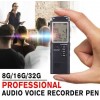 Profesyonel 16 GB Dijital Ses Kaydedici - Ses Kayıt Cihazı - Mp3 Çalar
