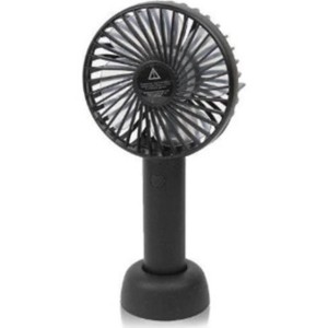 Şarjlı Fan Mini Taşınabilir El ve Masa Üstü 3 Kademeli Vantilatör Fan Turkuaz