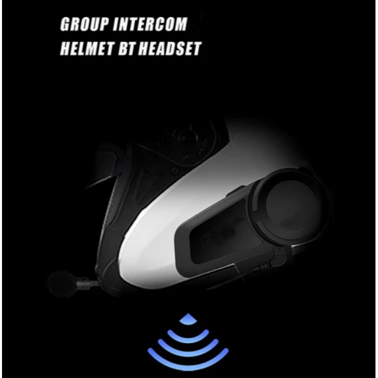 Motosiklet Bluetooth Kulaklık Kask Interkom Fm Su Geçirmez Kask Kulaklık M2