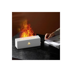 Şömine Görünümü Difüzörü Çoklu Mod Uyumlu Seçimi Oda Hava Nemlendirici