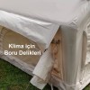12 Kişilik 4 Mevsim Şişme Kamp Çadırı | 12 m², 420D Oxford Kumaş, Su Geçirmez, 300×400×210 cm