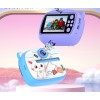 Kedi Temalı Anında Baskılı Çocuk Kamerası Print Kamera | Çift Kamera, 2,0″ Ekran, Silikon Kılıf