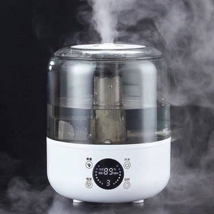 Akıllı Hava Nemlendirici 3 | Uzaktan Kumandalı, Zaman Ayarlı, 3 Kademeli Yüksek Buhar Gücü, 3 LİTRE