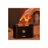 Ultrasonic Hava Nemlendirici Humidifier Buhar Makinesi Alev Efektli 3D Yağ Aroma Difüzör USB
