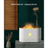 Ultrasonic Hava Nemlendirici Humidifier Buhar Makinesi Alev Efektli 3D Yağ Aroma Difüzör USB