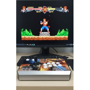 Profesyonel Arcade Stick Ateri Retro Arcade Gaming Konsolu  Pc/Laptop İçin – 4600+ Oyun | 37 cm