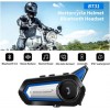 BT-31 Motosiklet Bluetooth Kask Kulaklık  İnterkom Dinleme Ve Konuşma Özellikli Su Geçirmez