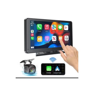 7" Kablosuz CarPlay & Android  Araç Ekranı | 4K Çift Kameralı |  Çift Kameralı | WiFi | Tak-Çalıştır