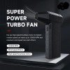 Sıkıştırılmış Hava Üfleyici 130000 RPM Turbo Fan – 4000mAh  Şarjlı Basınçlı Hava Püskürtme Cihazı
