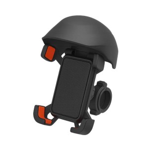 Gidon Bağlantılı Güneş & Yağmur Korumalı 360° Ayarlanabilir Motosiklet / Bisiklet Telefon Tutucu