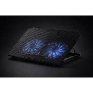 Gaming Laptop Soğutucu Notebook Standı – Mavi LED – 2 Fan – USB 2.0  14 / 15.6 / 17 inç uyumlu