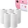 Çocuk Kamera Baskı Kağıdı, 5'li Rulo 57X25MM Çekirdekli Fotoğraf Baskı Termal Kağıt Rulo