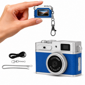 Mini Anahtarlık Dijital Kamera 1080P HD Video 3 MP Fotoğraf Çekimi Taşınabilir Retro Kamera G1